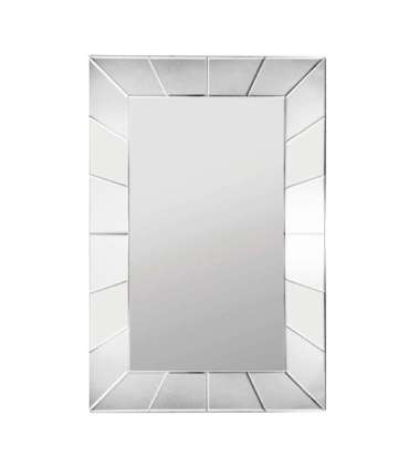 HISPANO HOGAR Espejos Espejo moderno rectangular en acabado