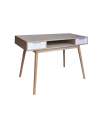 Table de bureau moderne en deux couleurs 78 cm(hauteur)120 cm(largeur)55 cm(longueur)