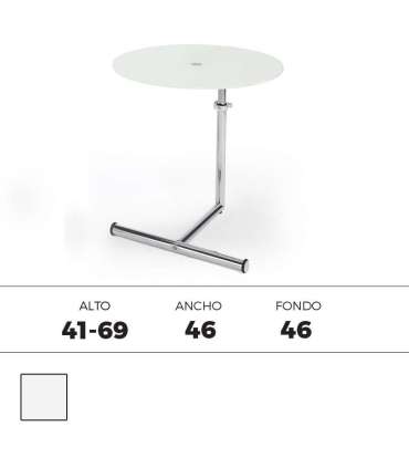 Cheap white round center table