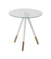 copy of Cheap white round center table