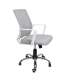 Three-color liftable swivel office chair