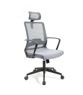 Chaise pivotante de bureau finition grise 60 cm(largeur)
