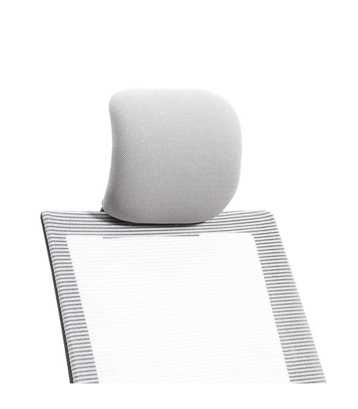 Silla de despacho giratoria negra/gris, 63 cm ancho