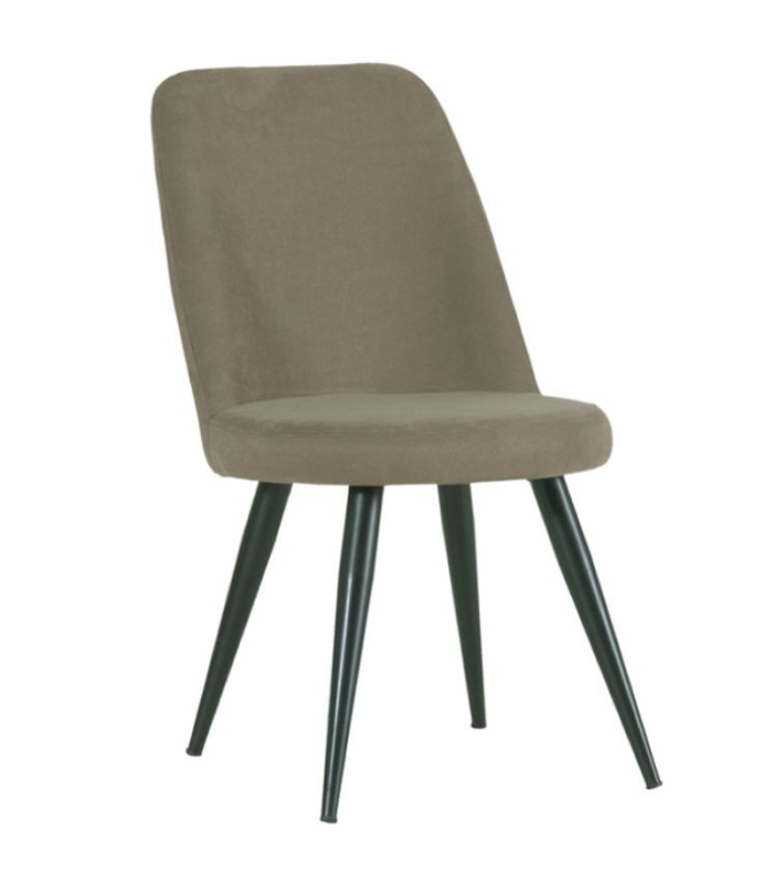 copy of Alba chair upholstered in synthetic leather various