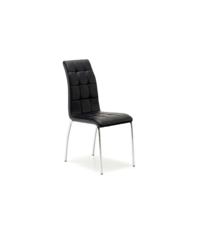 copy of Alba chair upholstered in synthetic leather various