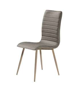 copy of Alba chair upholstered in synthetic leather various