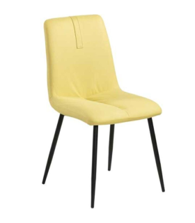 MBTIC 1 silla Silla Timer DC-1969 tapizado textil amarillo