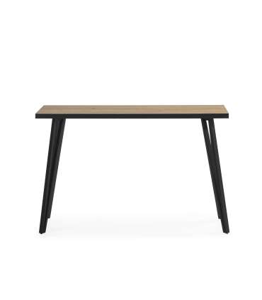 Consola Sindi em bocamina/preto, 77x120x40 cm