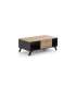 copy of Rectangular coffee table with drawers lacquered in