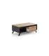 copy of Rectangular coffee table with drawers lacquered in