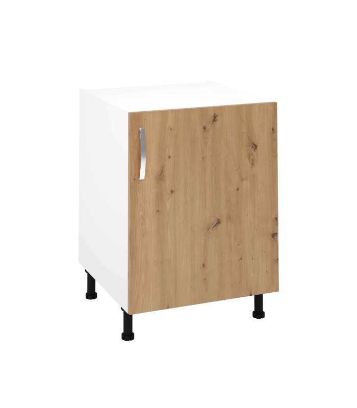 MD BLOCK Modulos bajos Mueble cocina con una puerta en roble