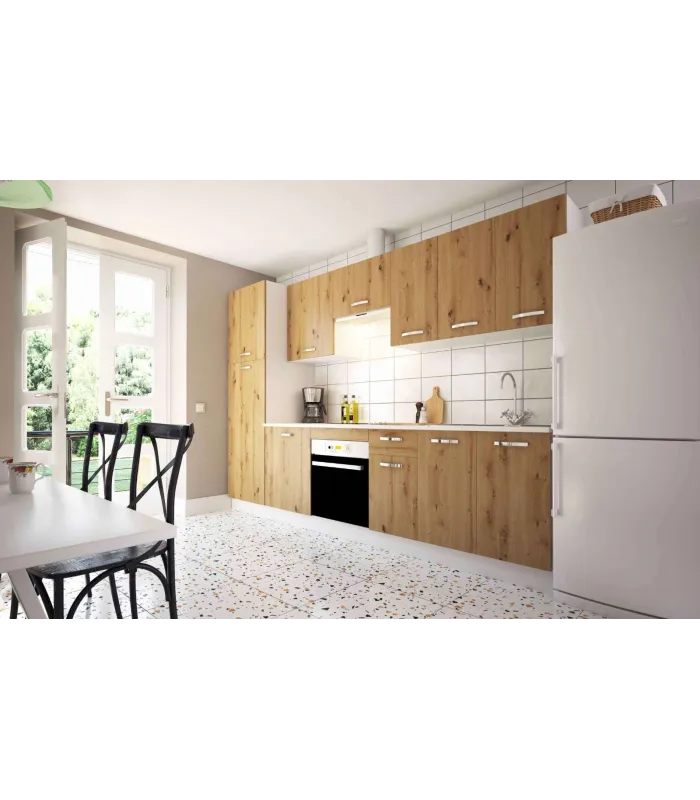 Mueble cocina colgar 1 puerta roble albar