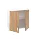 MD BLOCK Modulos altos Mueble cocina para colgar con 2 puertas