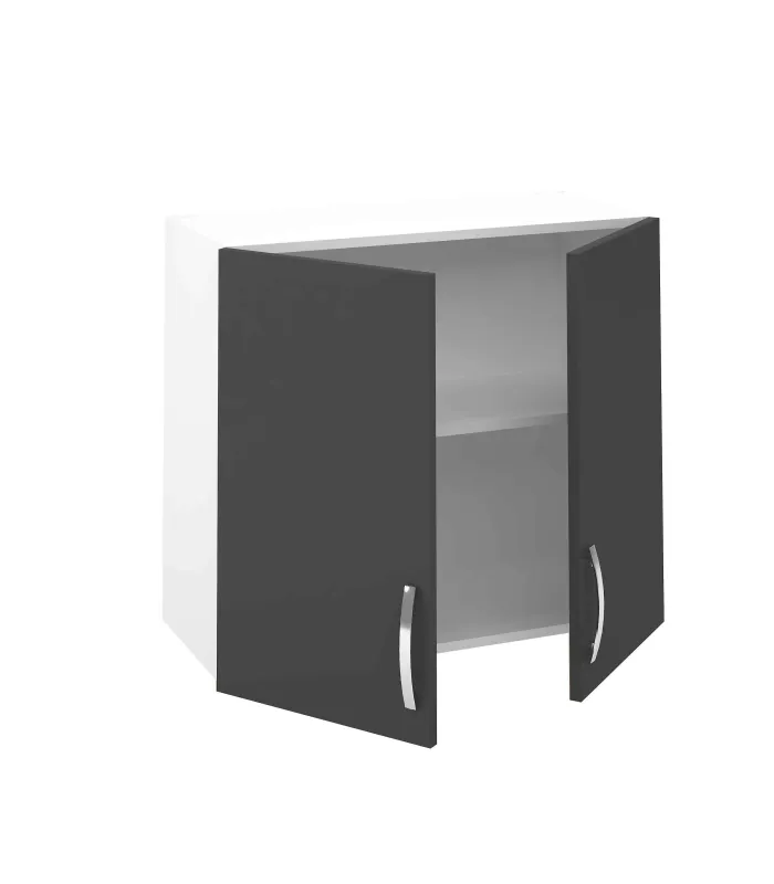 Mueble cocina colgar 2 puertas gris parís