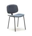 copy of Lot de 2 chaises pivotantes Elma finition bleue 46/90 cm(hauteur) 54 cm(largeur) 50 cm(longueur).