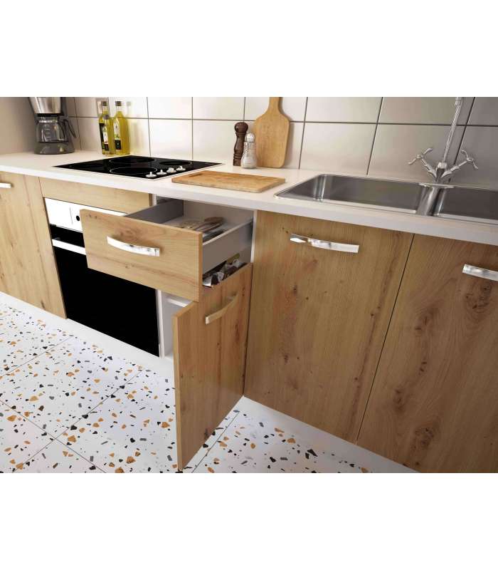 copy of Full kitchen 240 cm oak kit-KIT