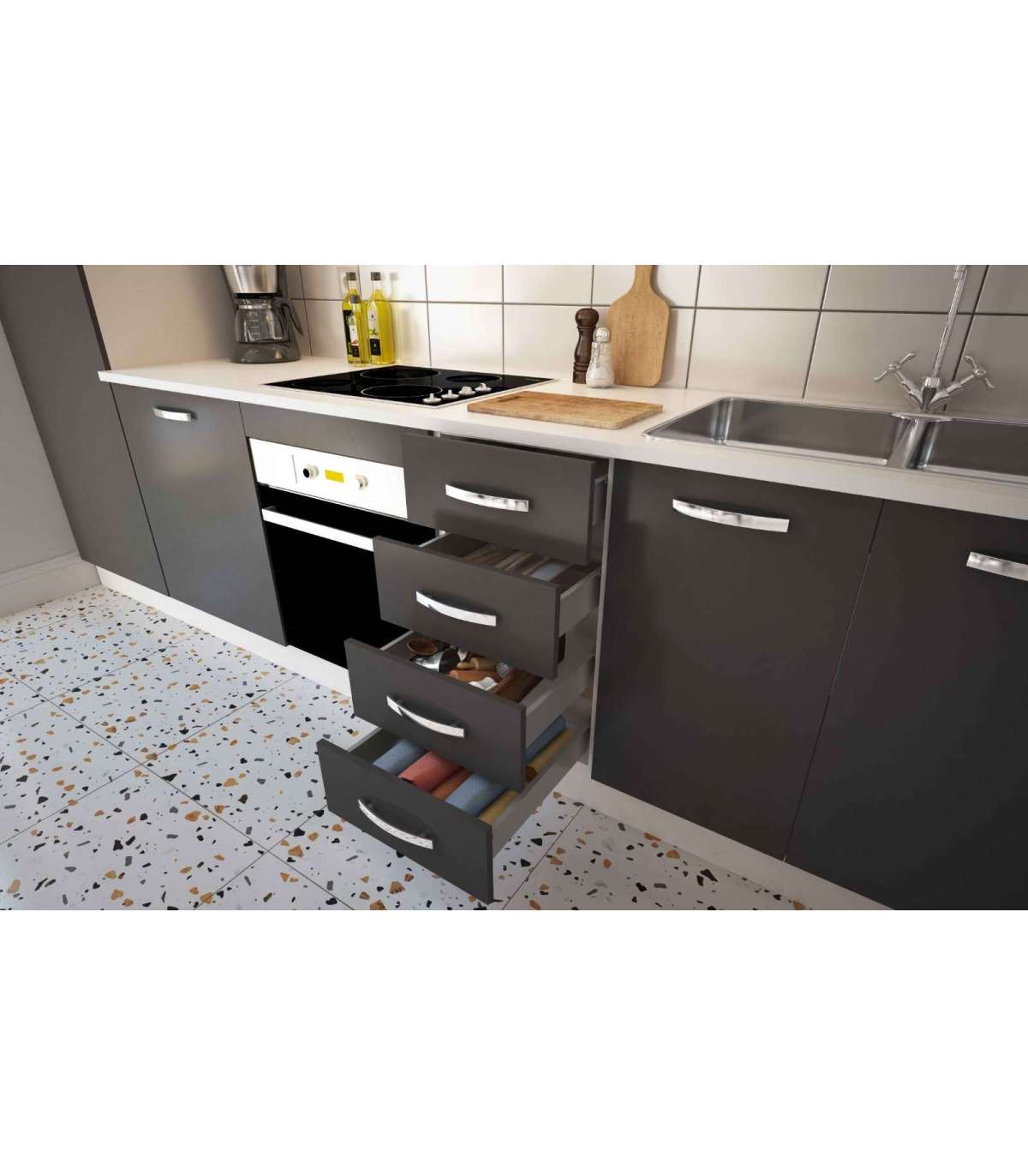 Cozinha Completa KIT KIT Cozinha Completo NOVO: Elegância E