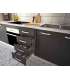 Cocina completa KIT-KIT NEW gris 240 cm