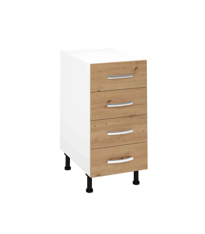 copy of 40 low kitchen furniture with 1 drawer and 1 door in