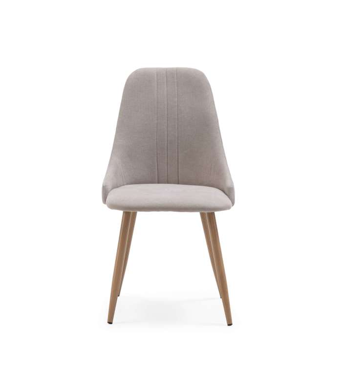 Lot de 4 chaises de cuisine ou de salle à manger Marlene deux