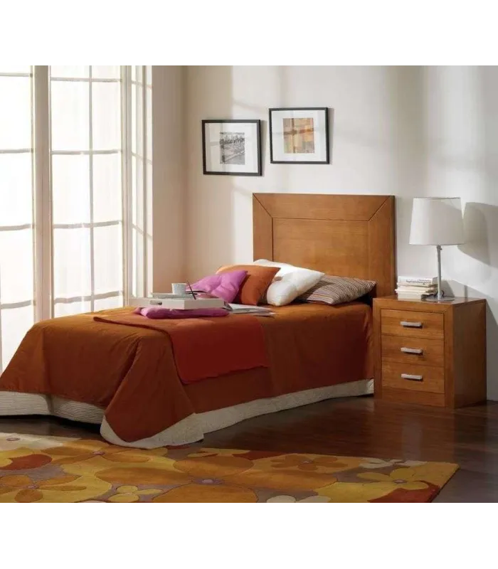 Cabecero madera maciza cerezo 110x100 cm