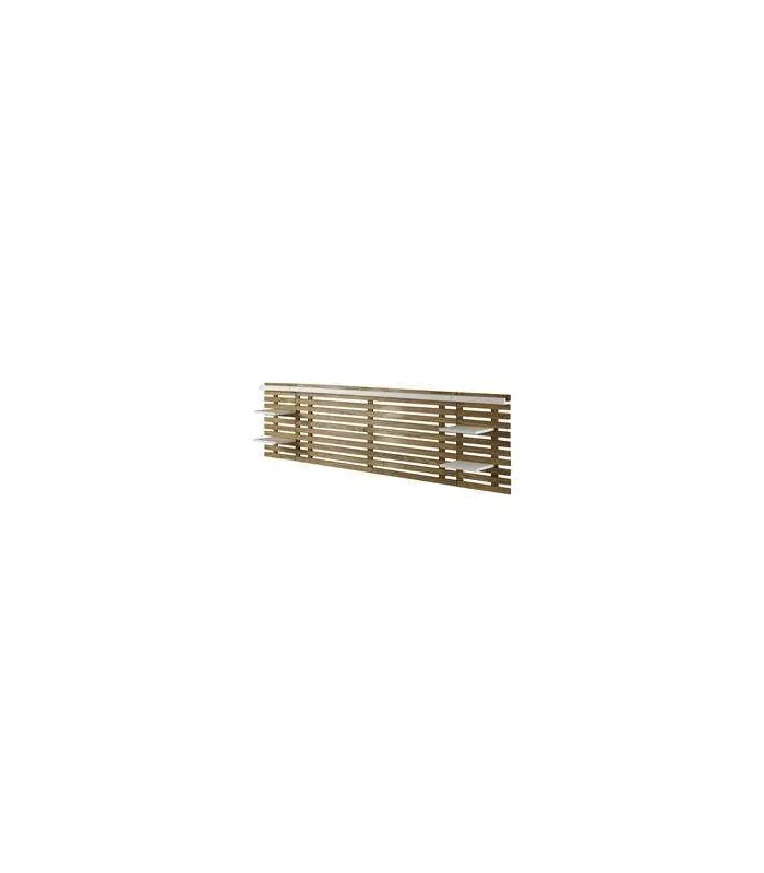 Cabecero Gael para cama matrimonio en cera/blanco