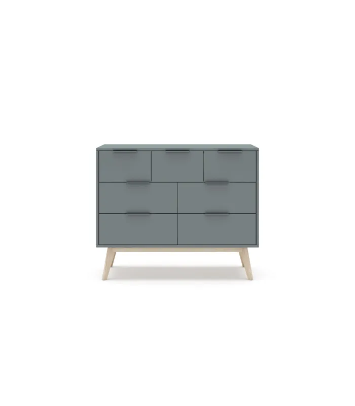 TEULAT Comodas Cómoda para dormitorio modelo Nicolás 4+3