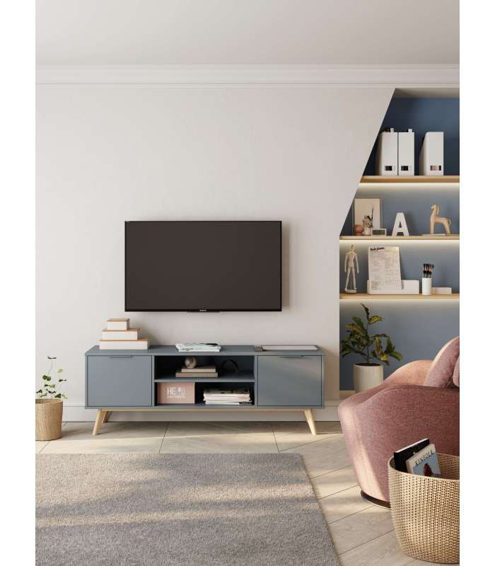 copy of Meuble TV Beatriz finition blanche 50 cm(hauteur)180