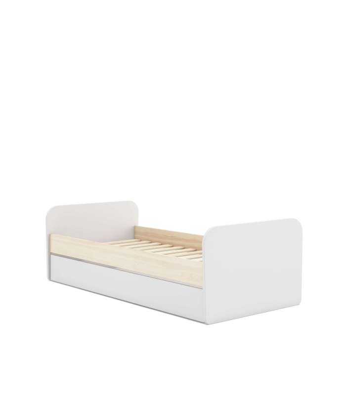 copy of CAMA NIDO 0.90 KIARA 90X190 BLANCO/NATURAL C/SOMIE