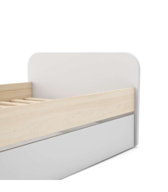 copy of CAMA NIDO 0.90 KIARA 90X190 BLANCO/NATURAL C/SOMIE