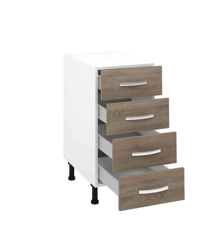 copy of 40 low kitchen furniture with 1 drawer and 1 door in