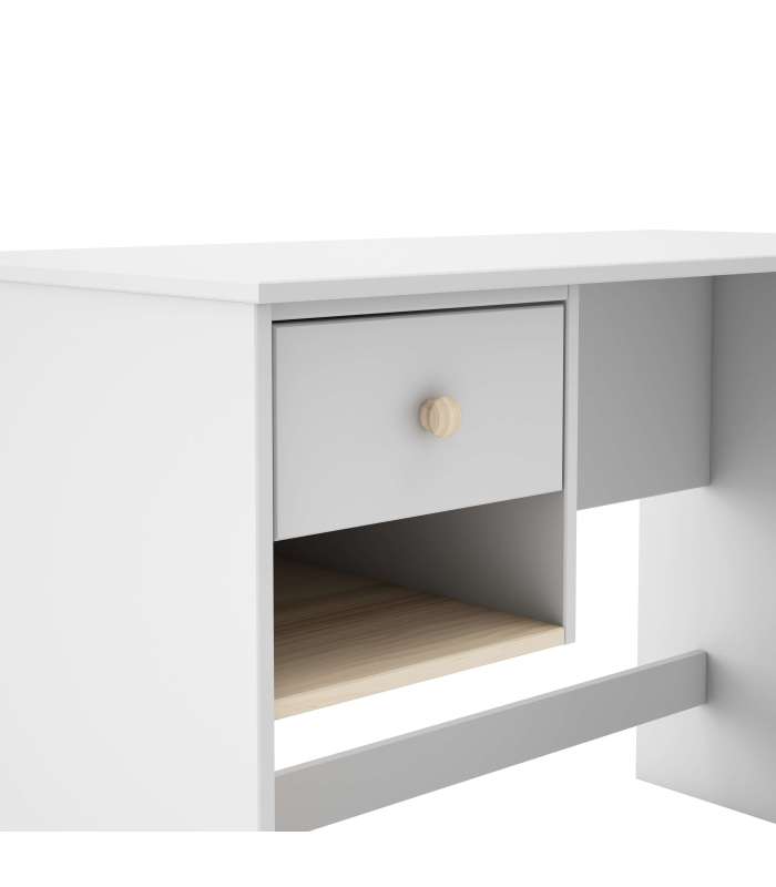 copy of Berna study table white finish 120 cm(width) 74