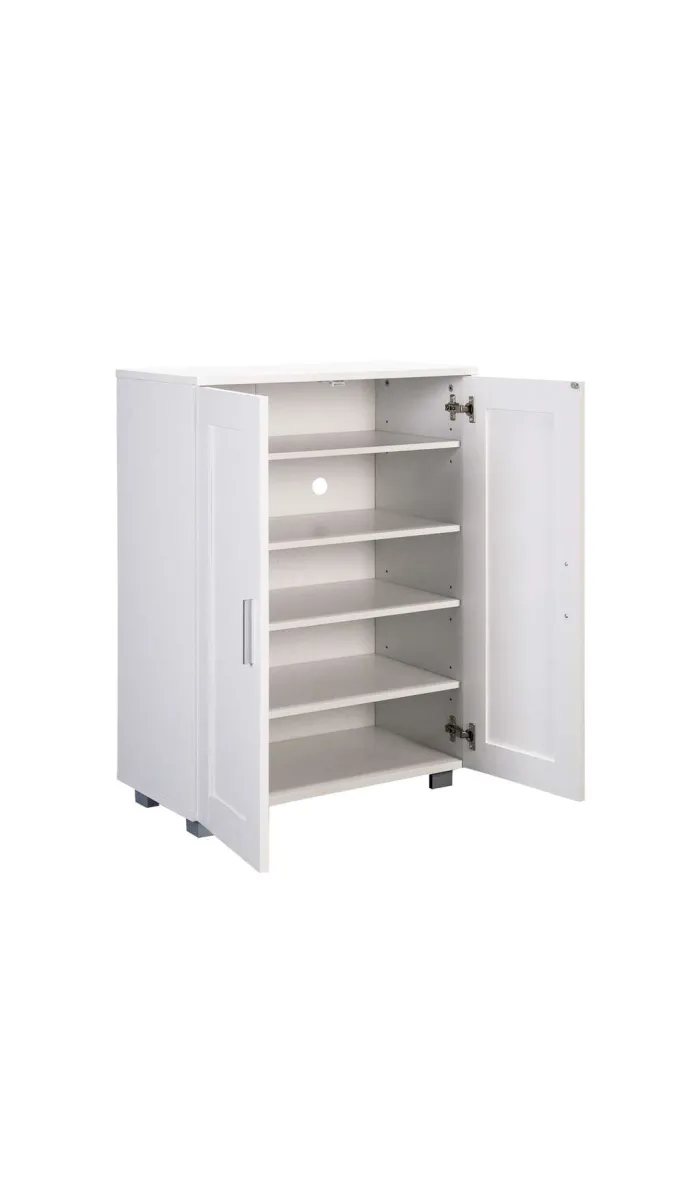 Armario Zapatero 2 puertas Md-María, blanco 60cm