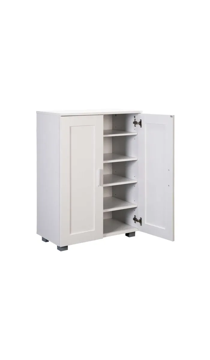 Armario Zapatero 2 puertas Md-María, blanco 60cm