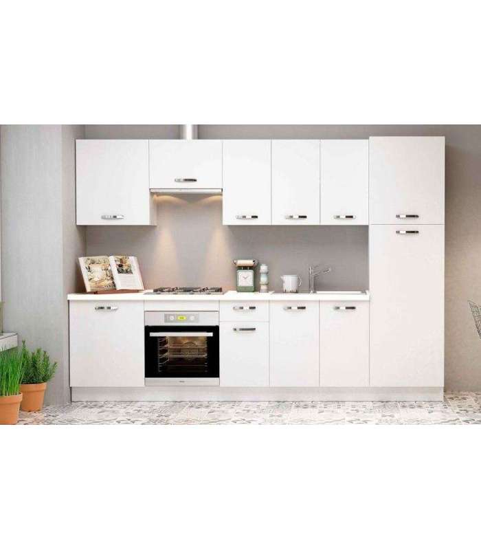 MD BLOCK Modulos bajos Mueble cocina bajo con 4 cajones en