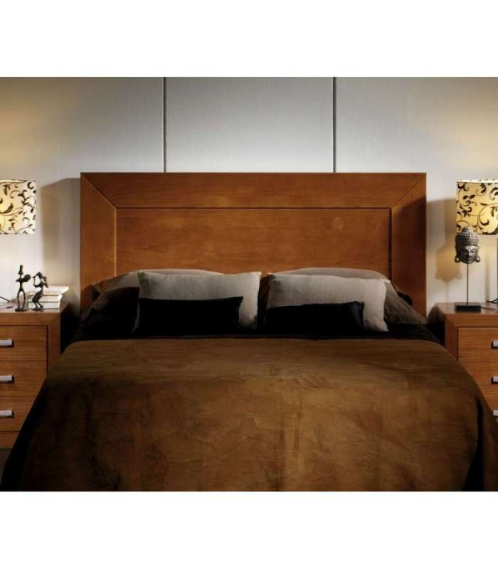 Solid wood headboard 160 cm wide