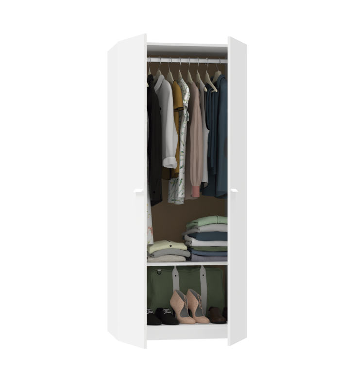 copy of Multipurpose wardrobe shoemaker sliding doors in two