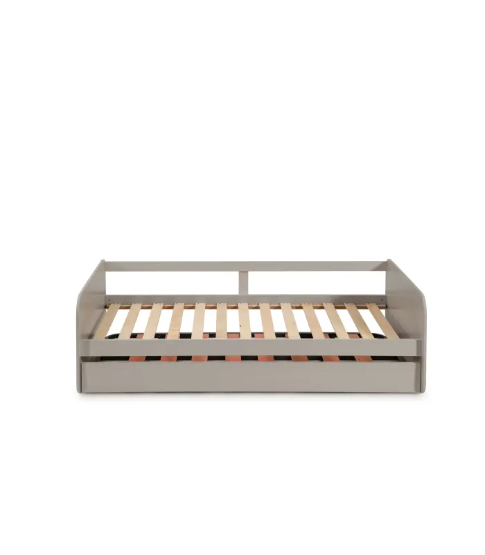 Cama nido Romina gris, funcional y estilizada