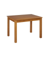 Table à manger fixe en bois massif 73 cm(hauteur)120 cm(largeur)80 cm(longueur)