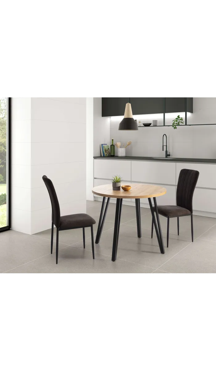 Pack de 4 sillas Hobby, modernas y cómodas