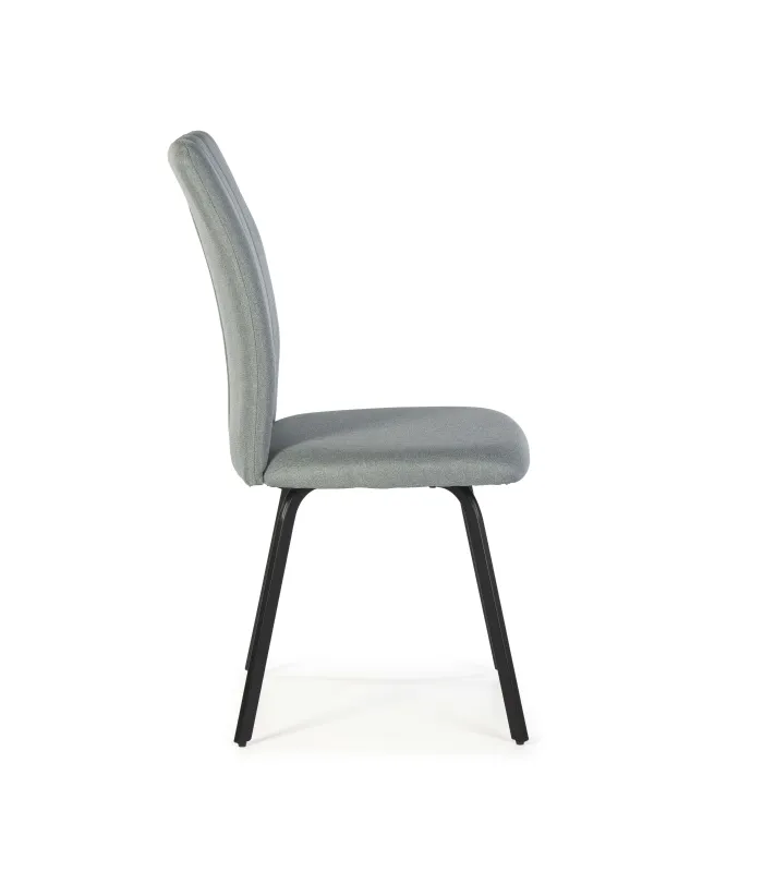 Pack de 4 sillas Betty en azul turquesa, diseño elegante