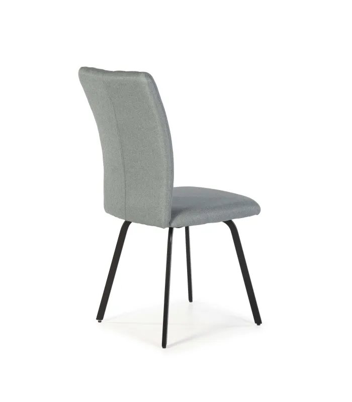 Pack de 4 sillas Betty en azul turquesa, diseño elegante