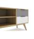 MKRIC Aparadores MIRANDA SIDEBOARD 3P3C BRANCO/CERA