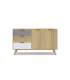 MKRIC Aparadores MIRANDA SIDEBOARD 3P3C BRANCO/CERA