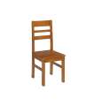 Pacote de 2 cadeiras de madeira maciça 98 cm(altura)42 cm(largura)45 cm(comprimento)