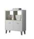 KITCLOSET Aparadores Painel lateral veneziano 1 prateleira 2
