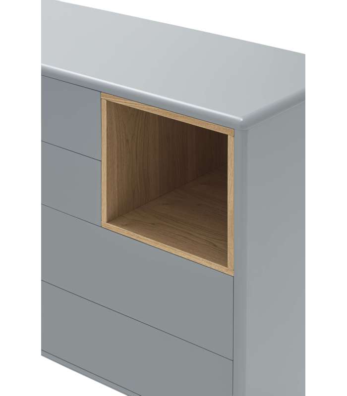 copy of MUEBLE TV MONTE 1 PTA CORR/2C 160 CM GRIS ANT/CERA