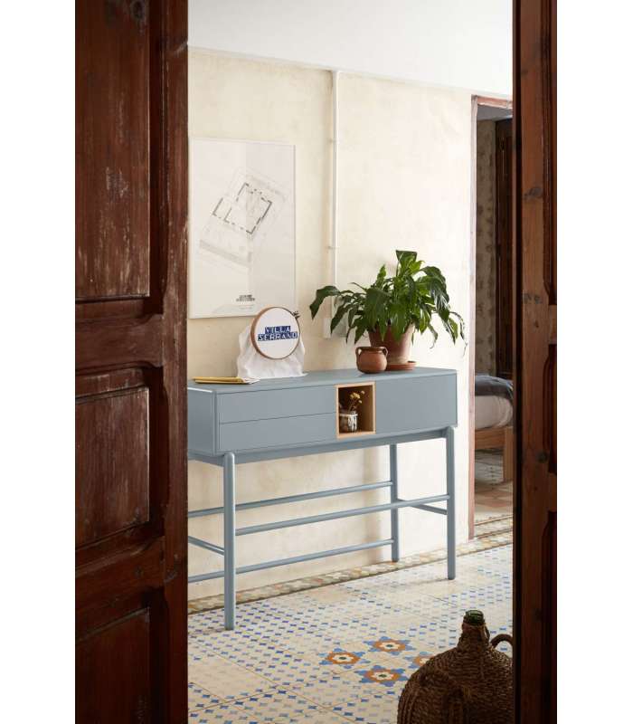 copy of Mueble recibidor modelo Corvo 1 puerta 2 cajones dos