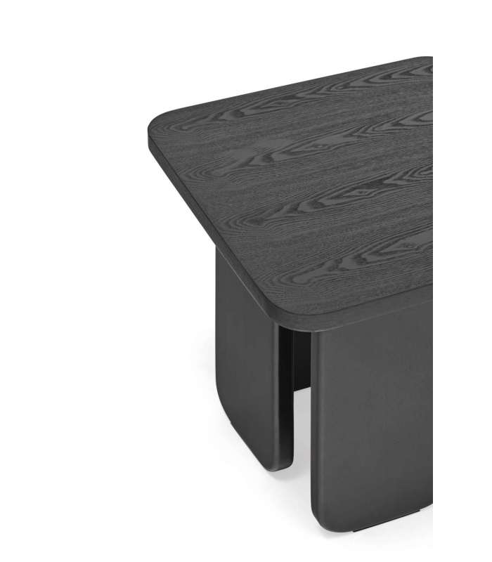 Mesa auxiliar para comedor modelo Arq acabado negro