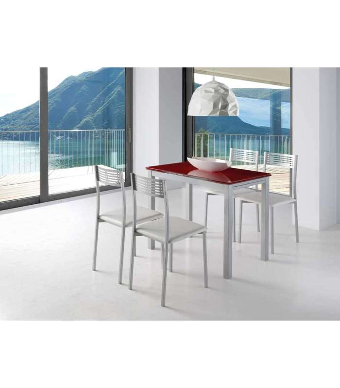 PDCOR Mesas de cocina extensibles Mesa de cocina extensible